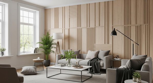 Panneaux muraux salon : le choix tendance pour sublimer votre intérieur